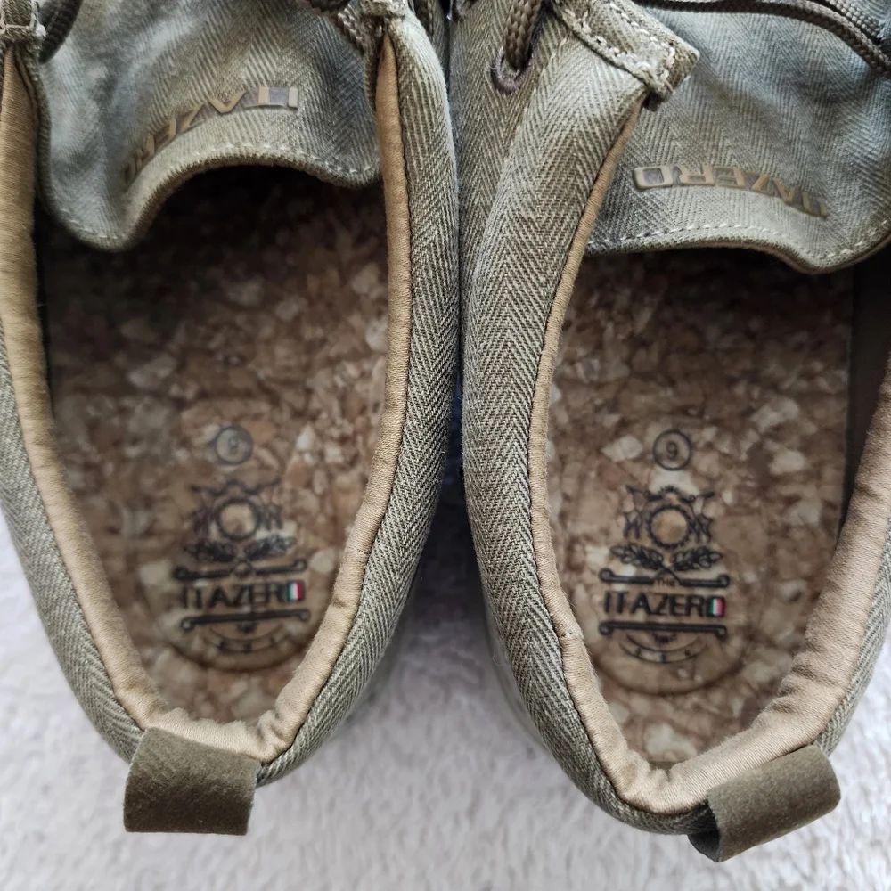 ITAZERO Allegro Loafer, Men's Size 9W, EUC - Khaki - Picture 6 of 11